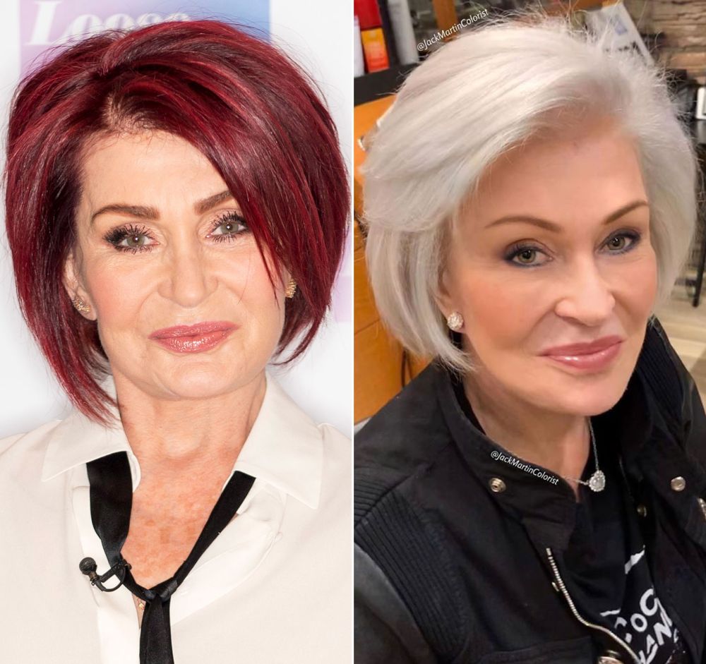 Sharon Osbourne's Shocking Hair Transformation