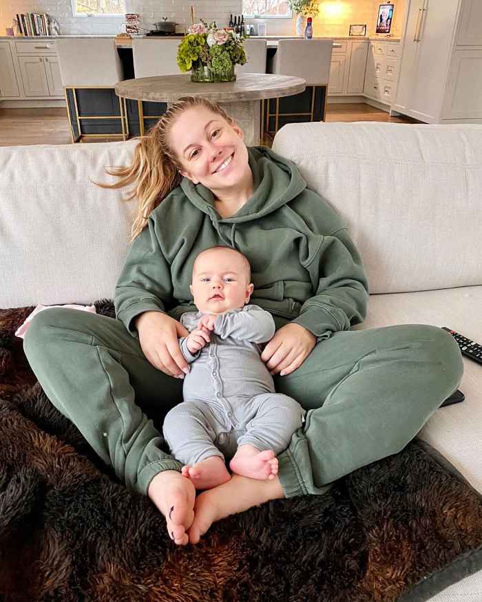 Shawn Johnson Defends Three Month Old Daughter Drews Perfectly Safe First Flip