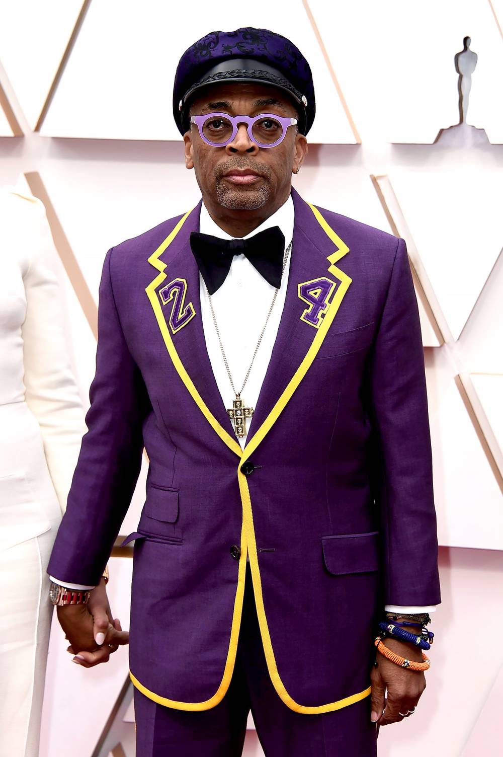 Spike Lee's Purple Suit at the Oscars Is a Tribute to Kobe Bryant