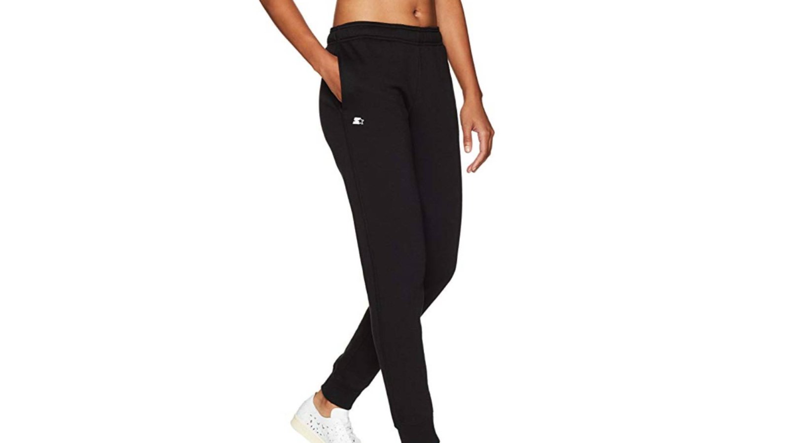 Starter Women's Jogger Sweatpants with Pockets (Black)