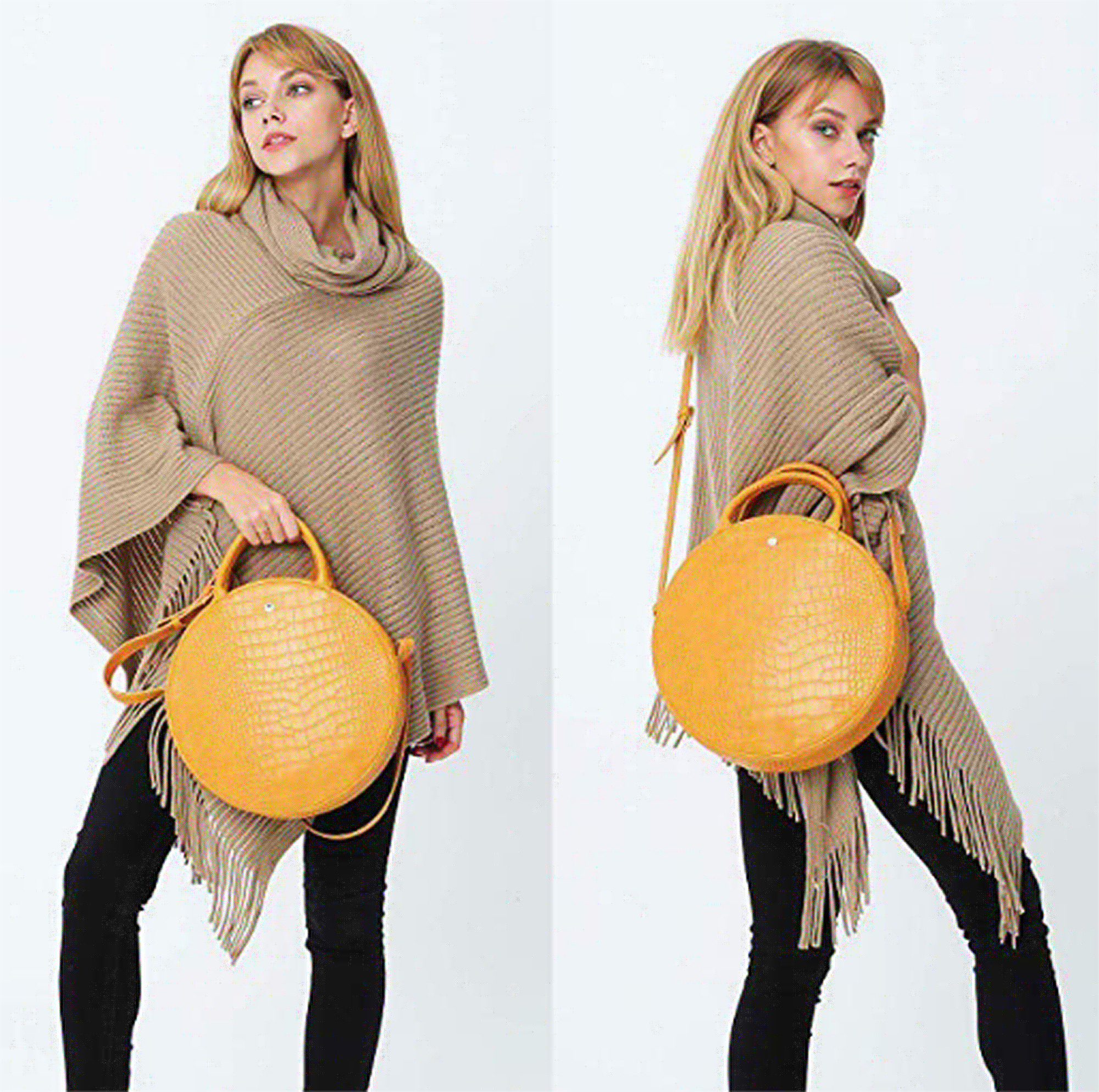 The Lovely Tote Co. Canteen Purse Circle Crossbody Bag copy
