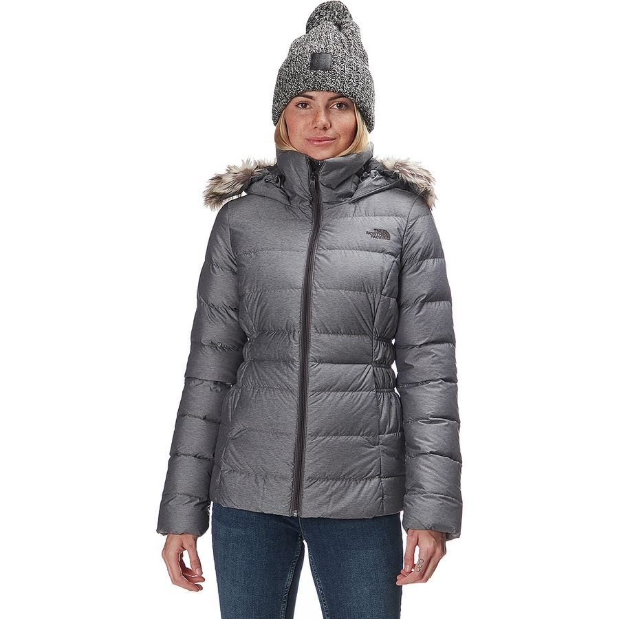 The North Face Gotham II Hooded Down Jacket (Medium Grey Heather)