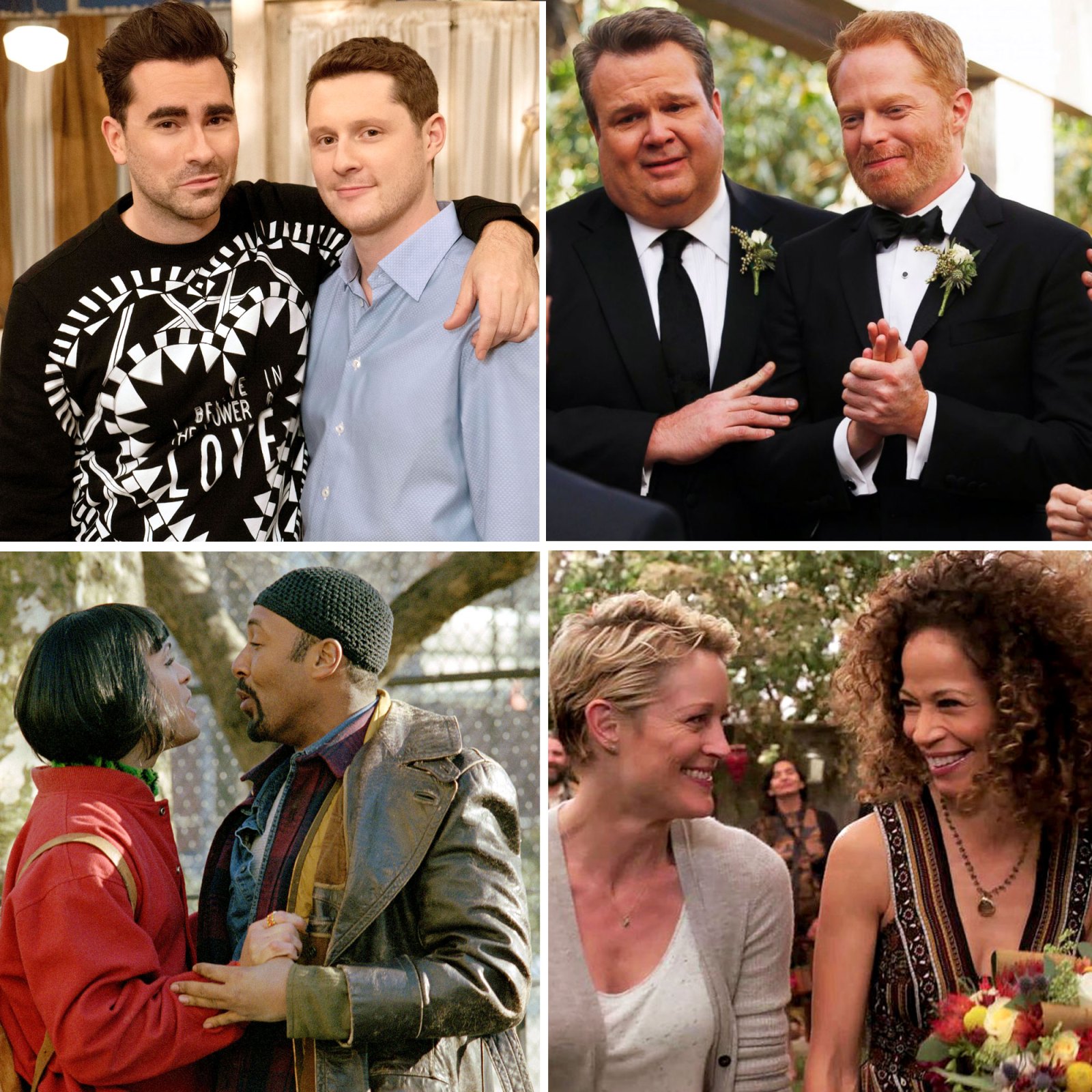 The Sweetest LGBTQ Love Stories in Pop Culture History 'Schitt's Creek,' 'Modern Family' and More-main