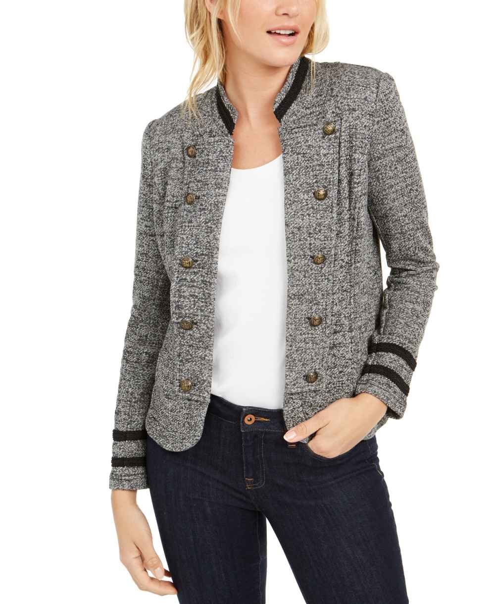 Tommy Hilfiger Military Band Jacket (Black Combo)