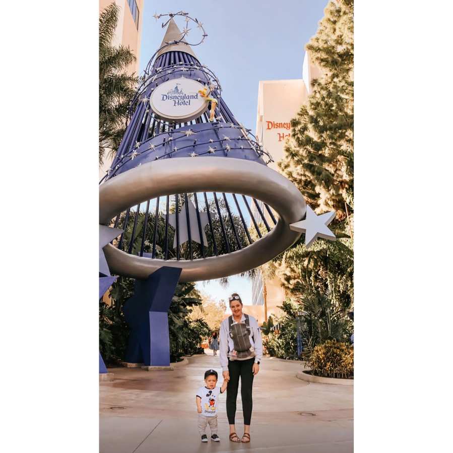 Tori Roloff Family Disneyland Trip Jackson and Tori