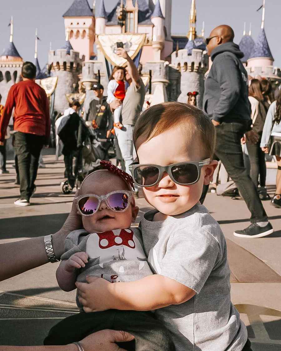 Tori Roloff Family Disneyland Trip Jackson and Lilah