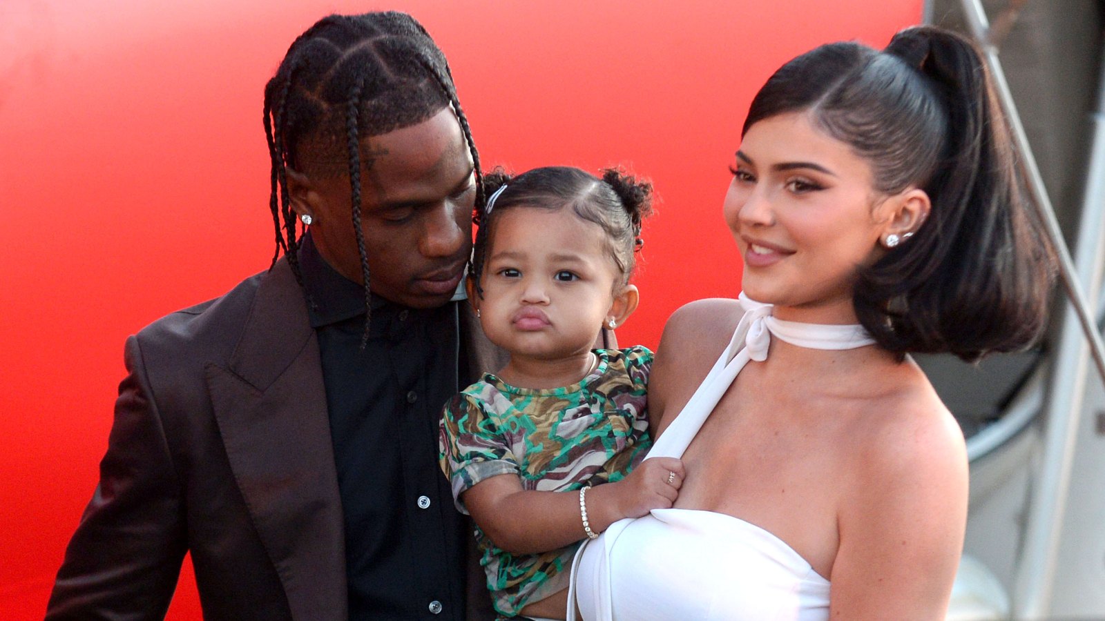 Travis Scott Joins Kylie Jenner at Stormi's 'Stormiworld' 2nd Birthday Party