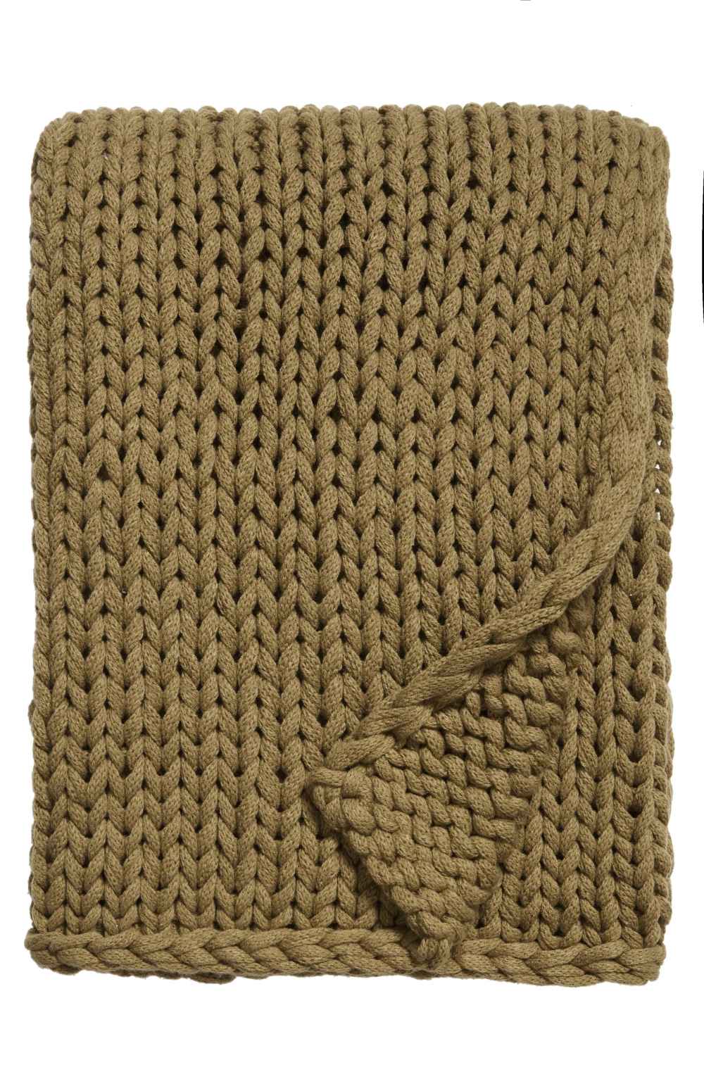 Treasure & Bond Jersey Rope Throw Blanket