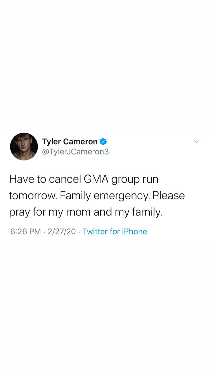 Tyler Cameron Cancel GMA