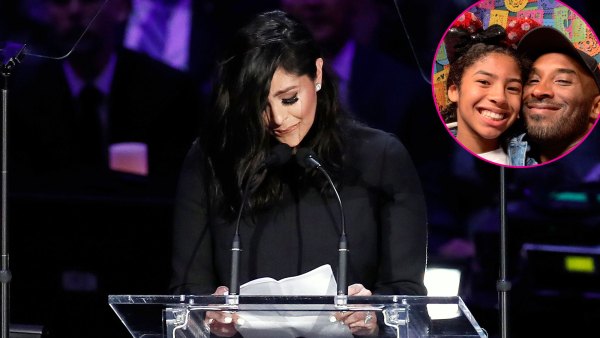 Vanessa Bryant Cries Eulogizing Kobe Bryant and Daughter Gianna at Memorial