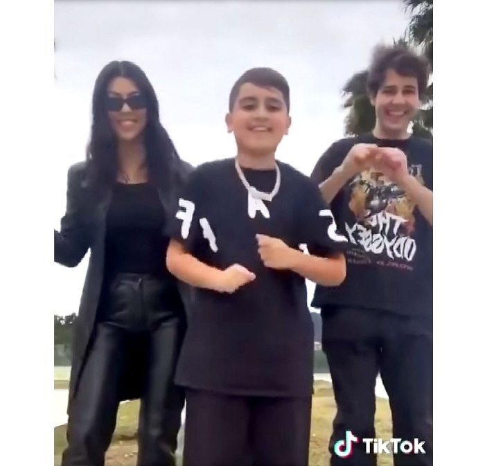 Watch Kourtney Kardashian More Celeb Parents Doing TikTok Videos With Kids