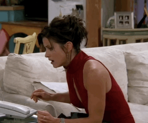 Courteney Cox Friends Gif