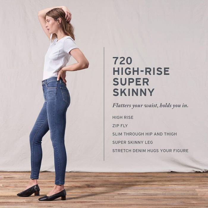 Levi’s 720 High Rise Super Skinny Jeans