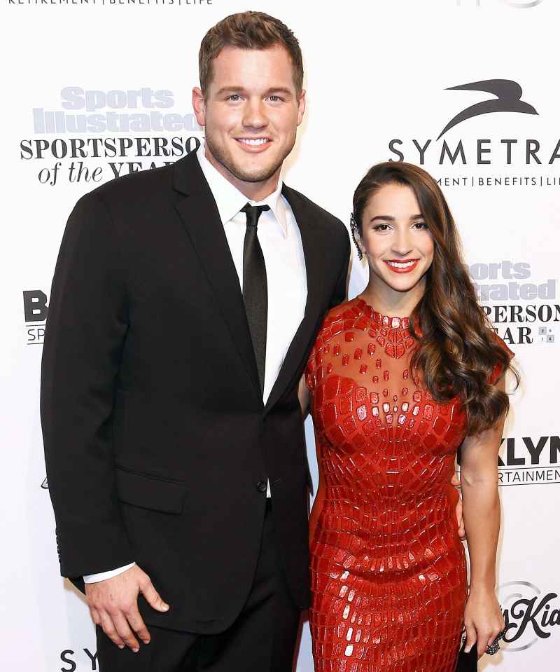 Colton Underwood and Aly Raisman at Sports Illustrated Sportsperson Of The Year Award Revelations From Colton Underwoods Book