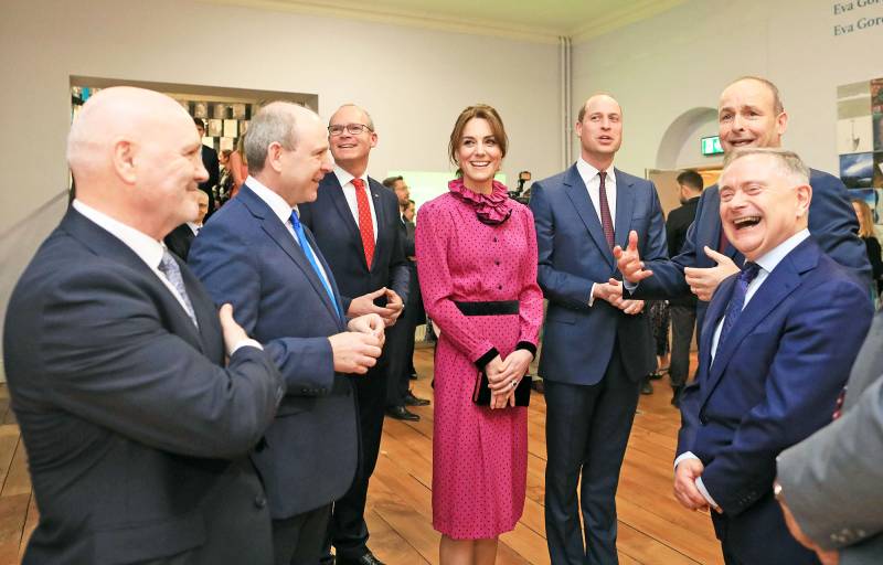 Prince William and Duchess Kate Visit Ireland Meeting Tanaiste Simon Coveney
