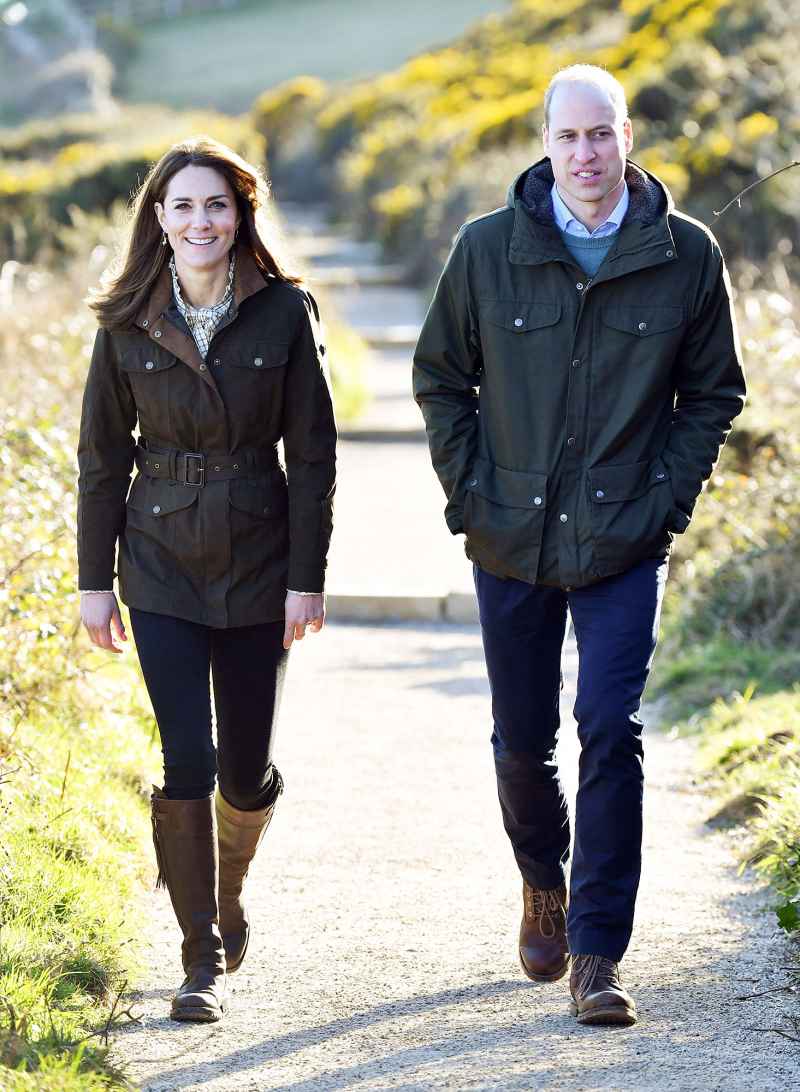 Prince William and Duchess Kate Visit Ireland Howth Cliff