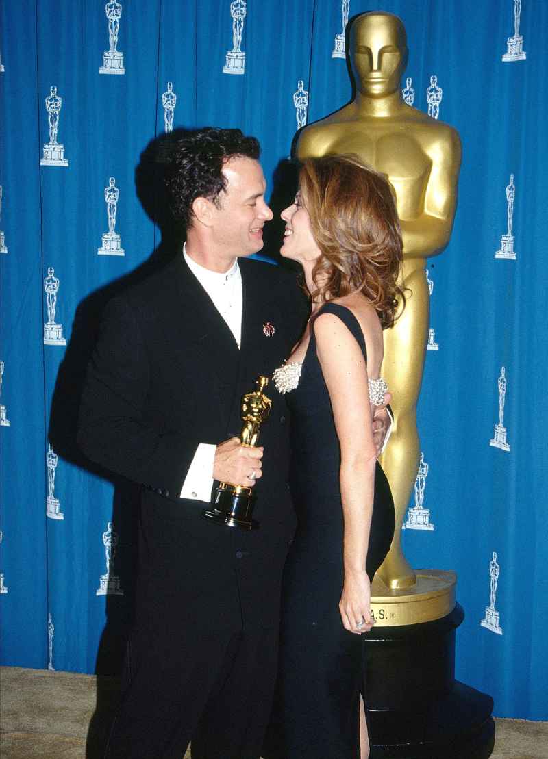 1995 Oscars Tom Hanks and Rita Wilson Relationship Timeline
