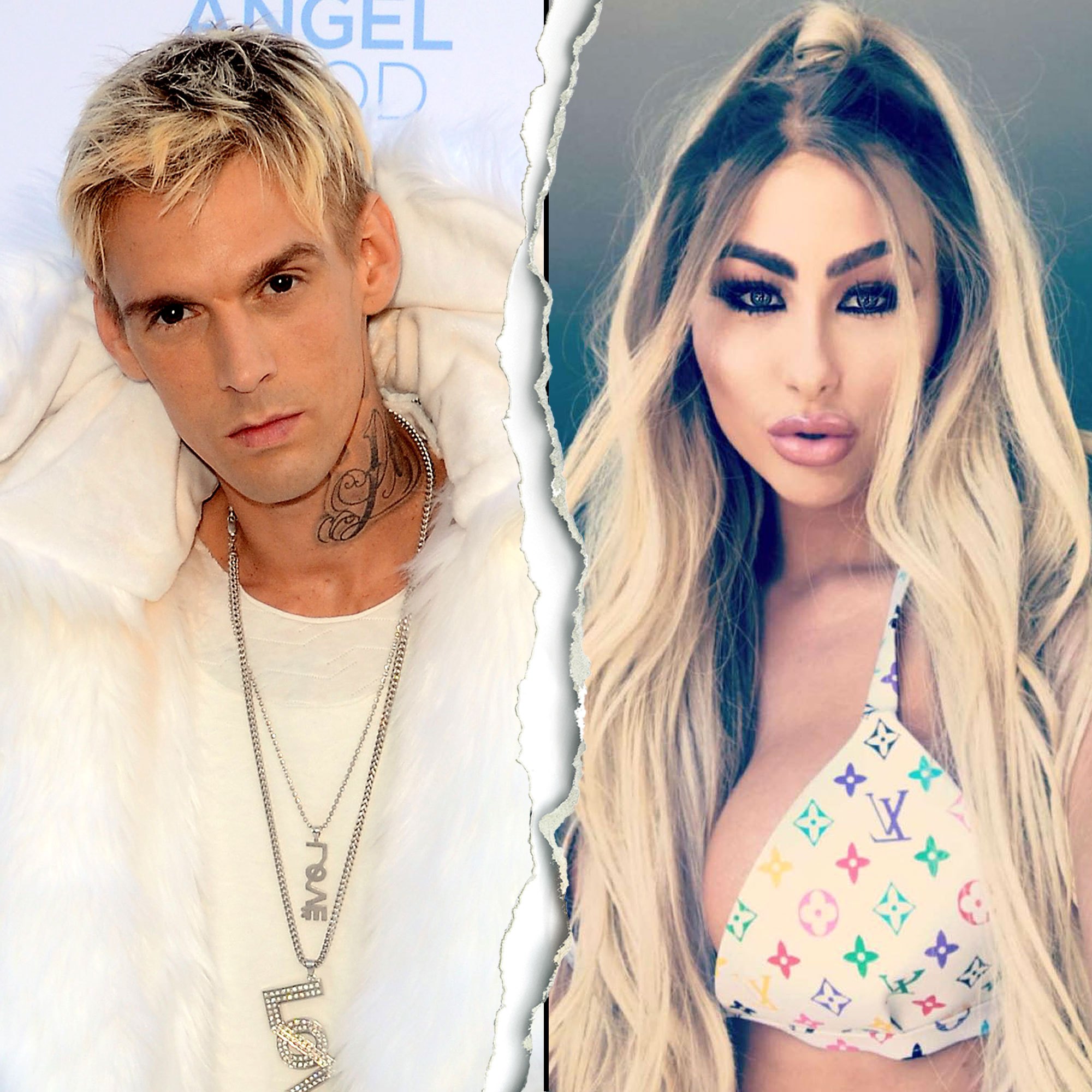 Aaron Carter Girlfriend Melanie Martin Split After Her Arrest