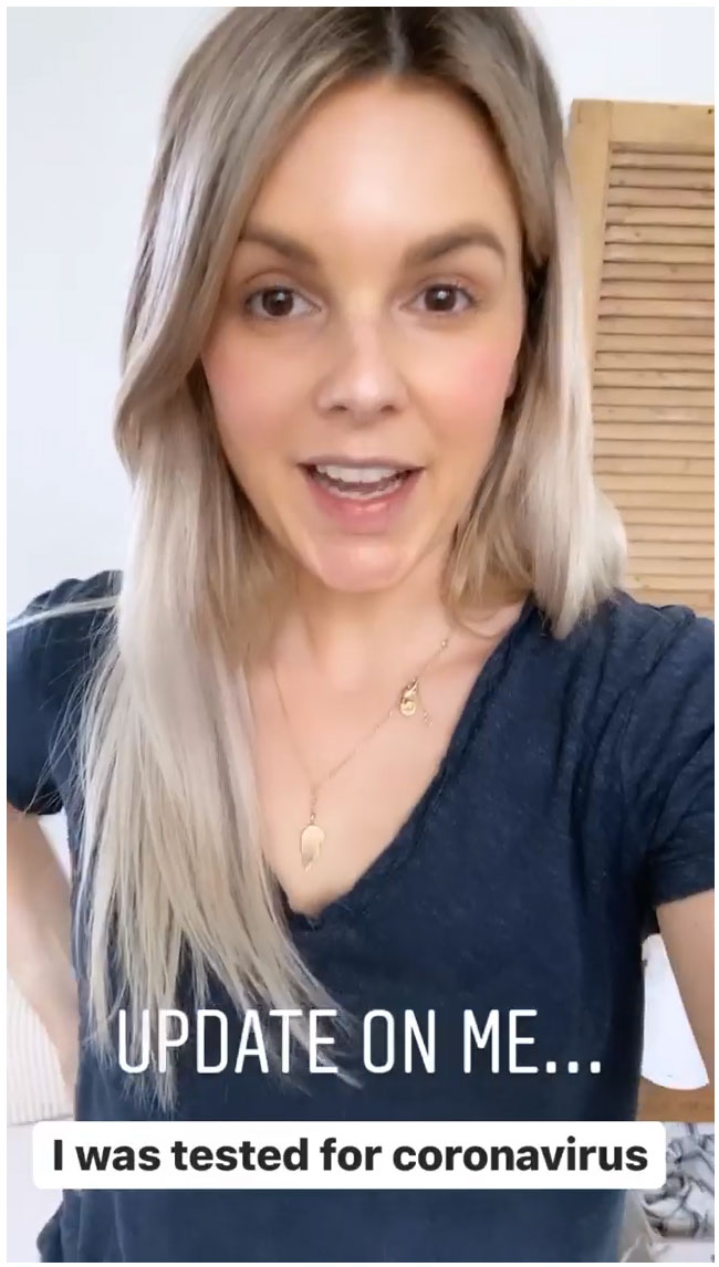 Ali Fedotowsky Says It Will Be 2 Weeks Before She Gets Coronavirus Results