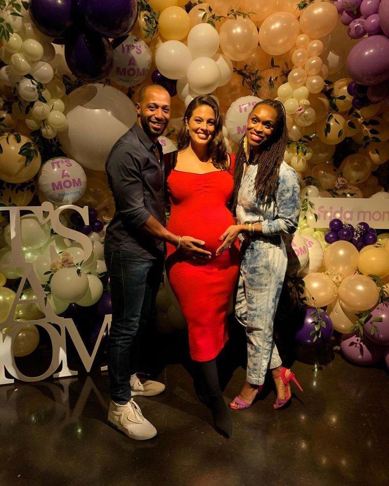 Ashley Graham Pregnant Celebrities Celebrate Baby Showers