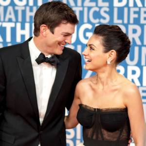 Ashton Kutcher Mila Kunis Admit Theyre Goofy Parents