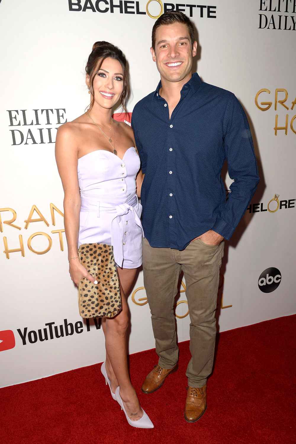 Becca Kufrin and Garrett Yrigoyen Grand Hotel Premiere Quarantine