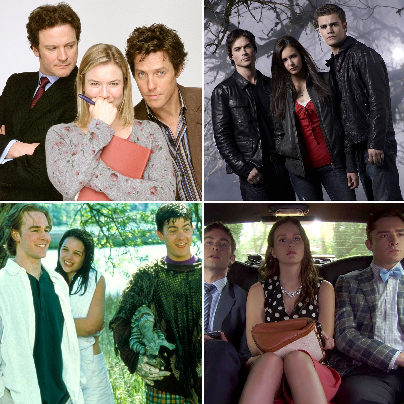 Best Love Triangles in TV and Movie History Over the Years