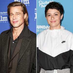 Brad Pitt Spotted Visiting In-N-Out Burger in LA With Pal Alia Shawkat