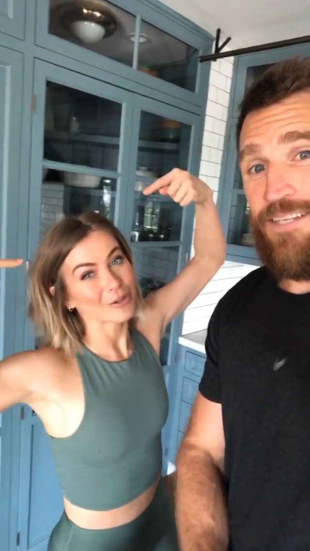 Brooks Laich and Julianne Hough Celebrity Couples Who Are Self-Quarantining Together