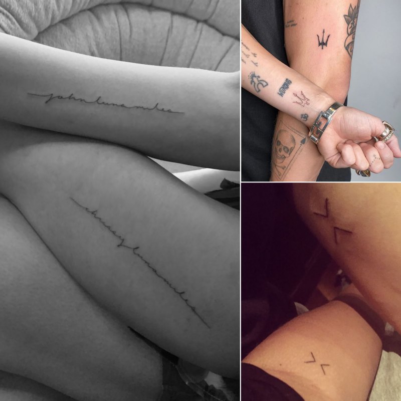 Celeb Couples With Matching Tattoos
