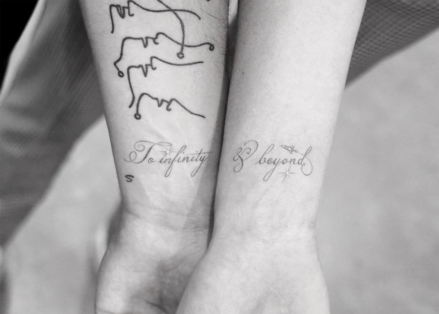 Celeb Couples With Matching Tattoos - Joe Jonas and Sophie Turner