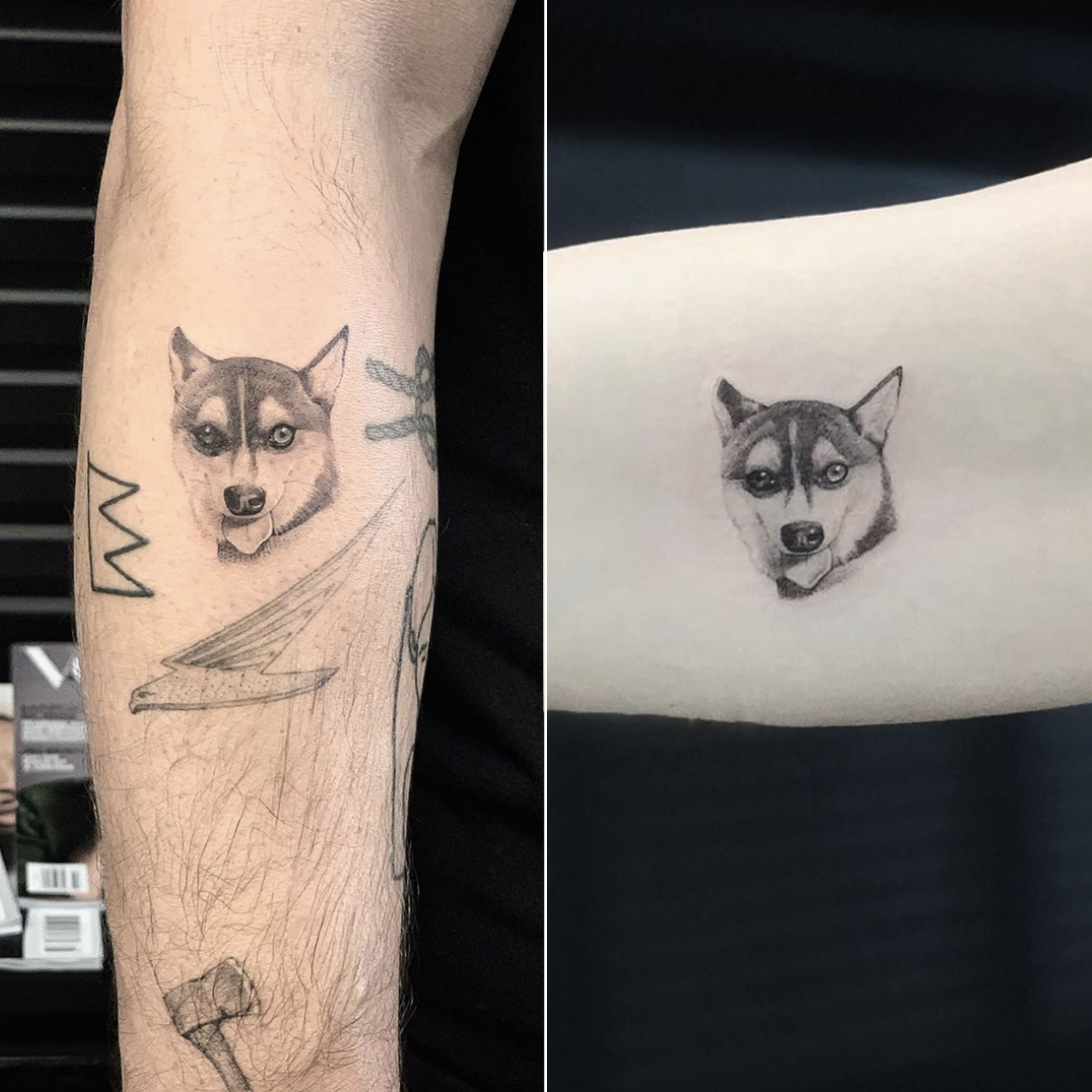 couple tattoo by being animal tattoos by Samarveera2008 on DeviantArt