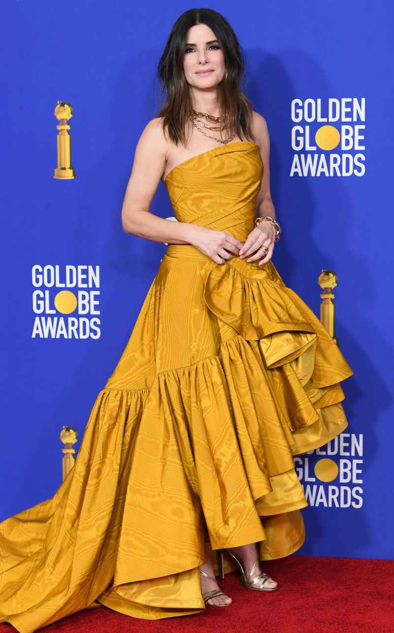 Celebs Wearing Oscar De La Renta - Sandra Bullock