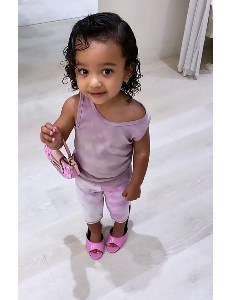 Chicago West Wears Mom Kim Kardashian S Shoes In Cute Video Us Weekly