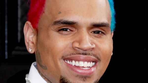 Chris Brown Dissed By 50 Cent For His Rainbow Hair