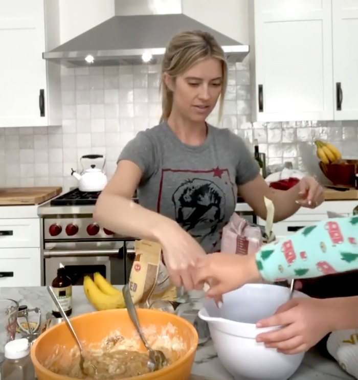 Christina Anstead Baking With Her Kids 2