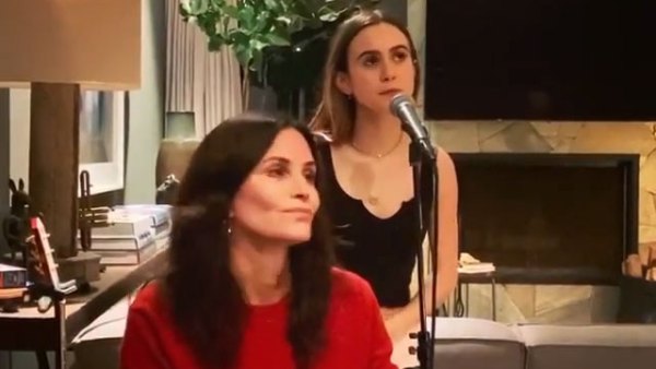 Courteney Cox and Daughter Coco Cover Hamilton Song During Quarantine