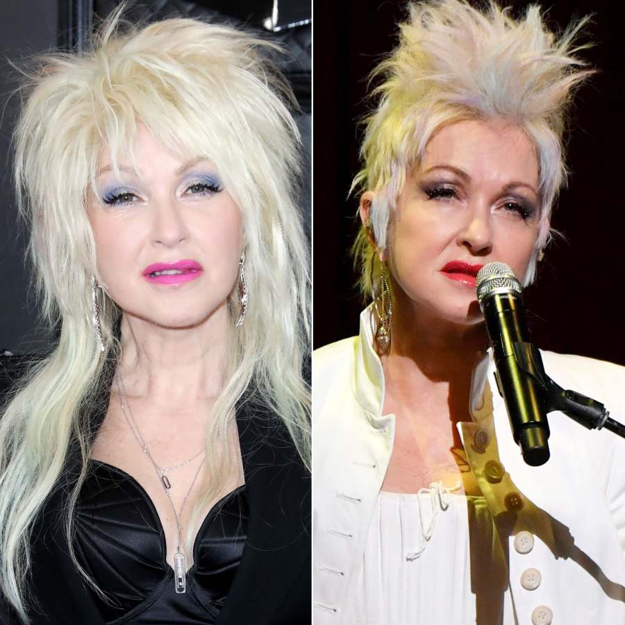 Cyndi Lauper Hair Change Faux Hawk