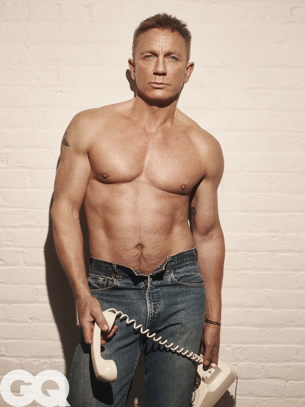 Daniel Craig GQ shirtless