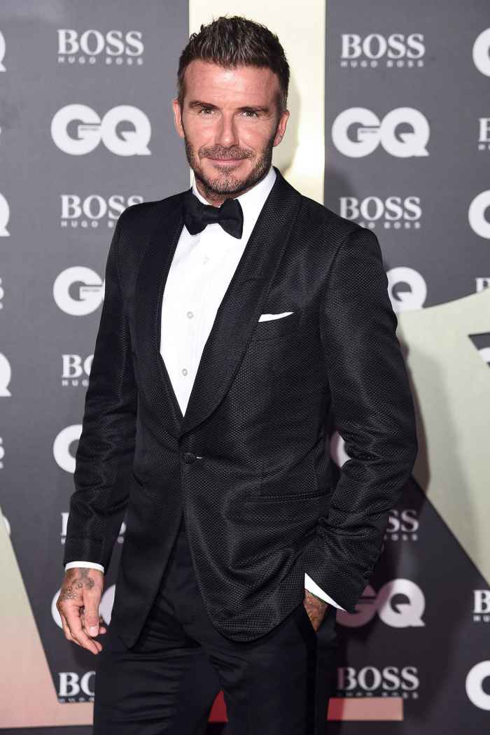 David Beckham Cuts Finger While Cooking