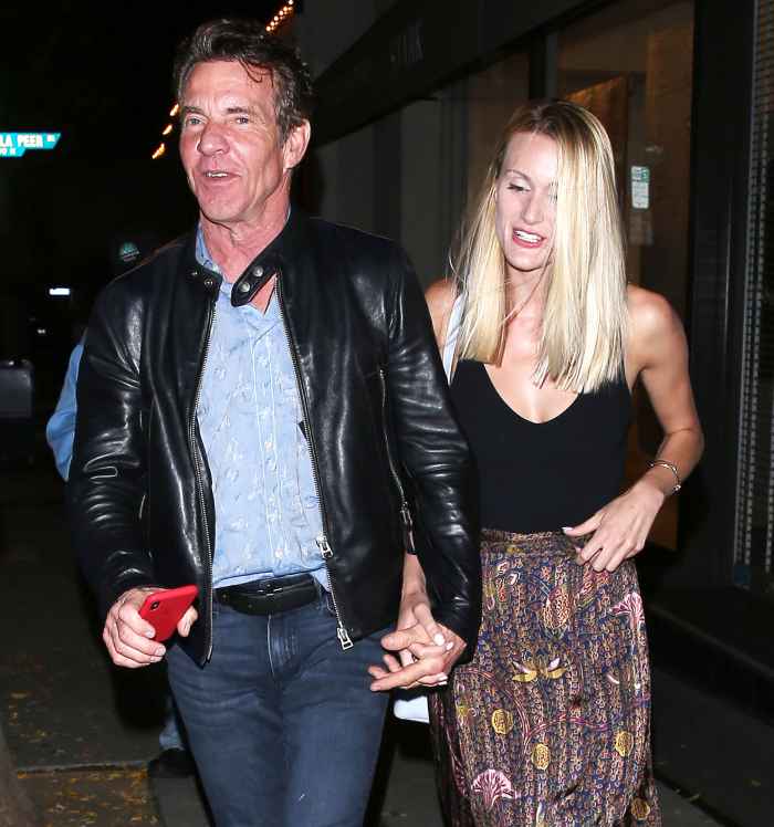 Dennis Quaid and Fiancee Are 'Hunkered Down' After Postponing Their Wedding