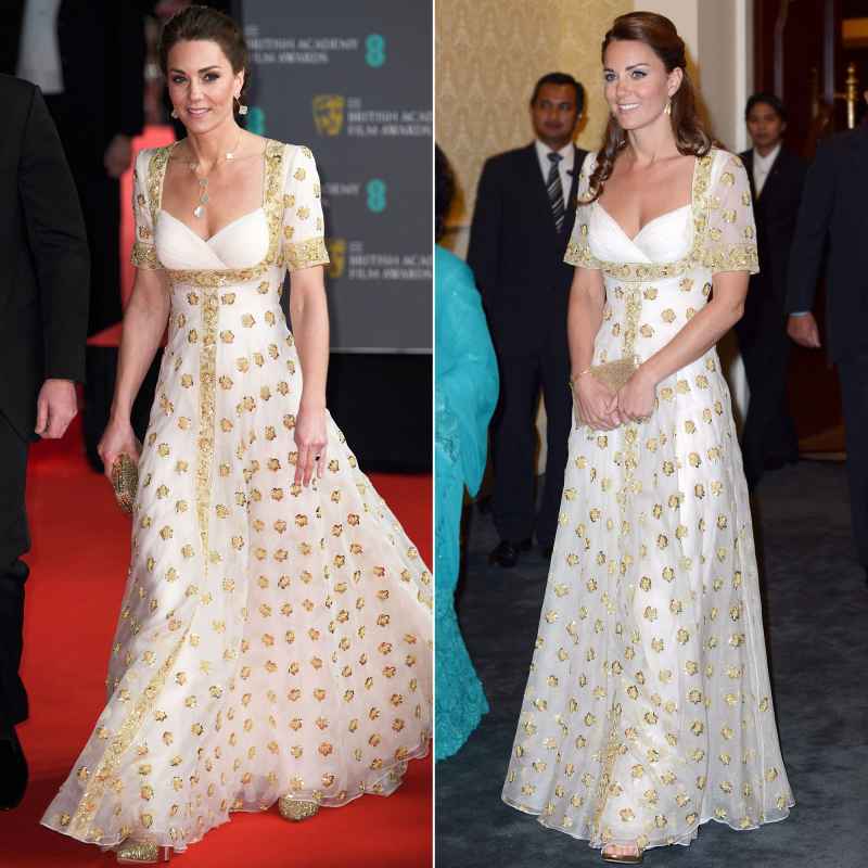 Duchess Kate Middleton's Style Rewears - Alexander McQueen Gown