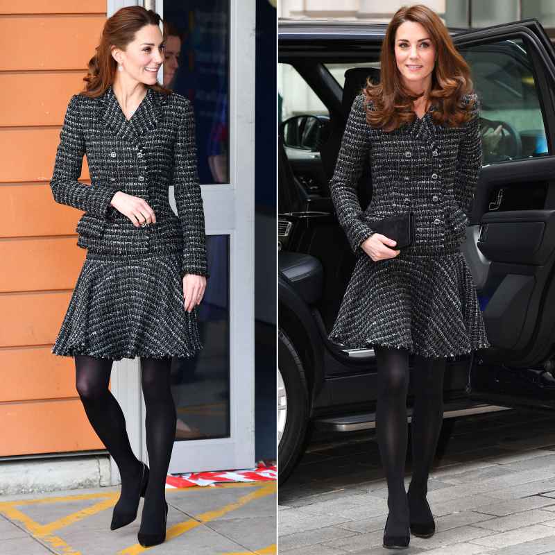 Duchess Kate Middleton's Style Rewears - Dolce & Gabbana Skirt Suit