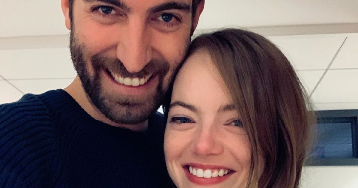Emma Stone sparks rumours she's secretly married to fiancé Dave McCary