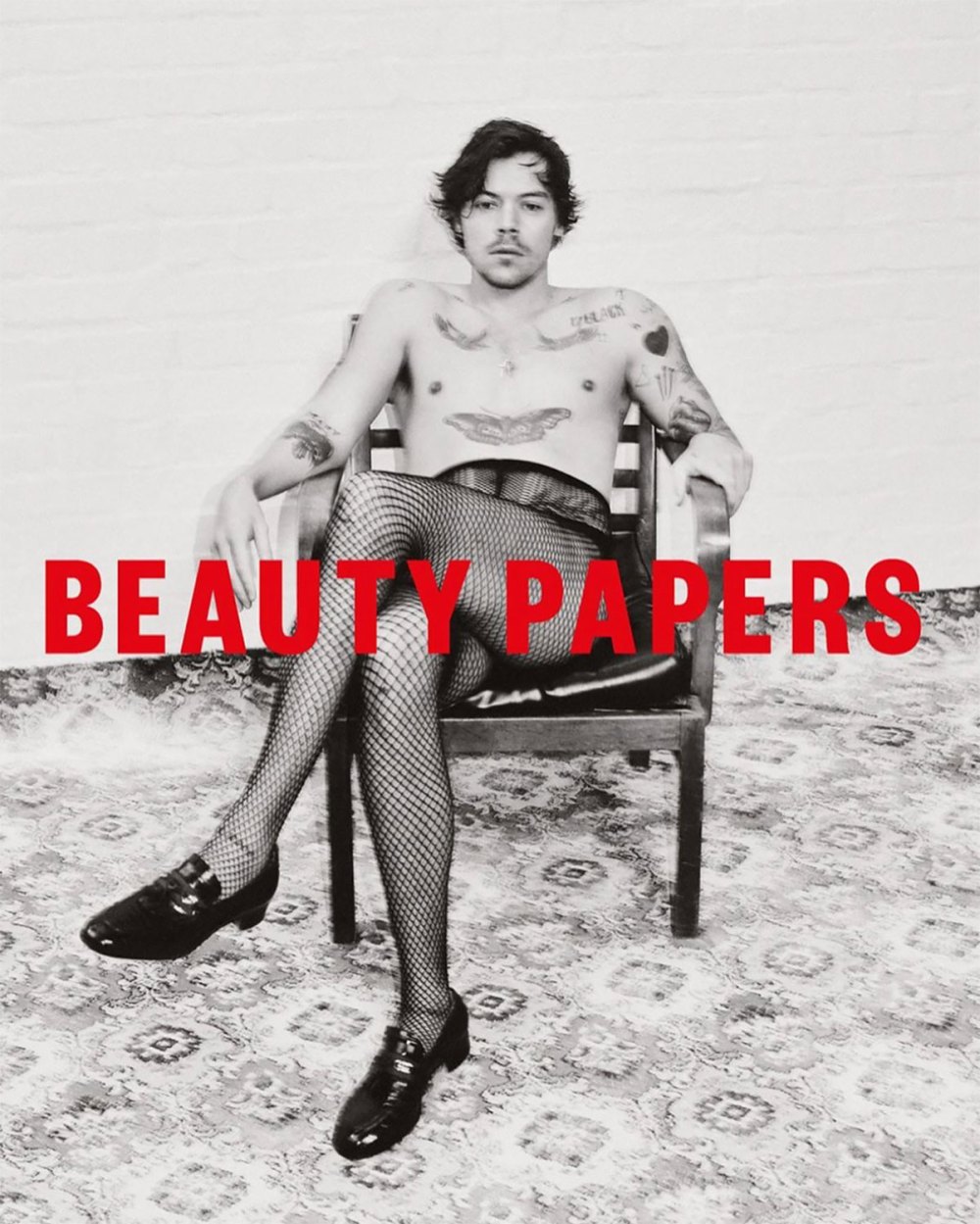 Harry Styles Beauty Papers Magazine Covers