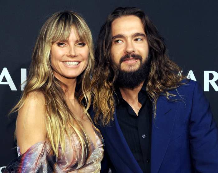 Heidi Klum Kisses Husband Tom Kaulitz Through Glass Wall Amid Coronavirus Fears