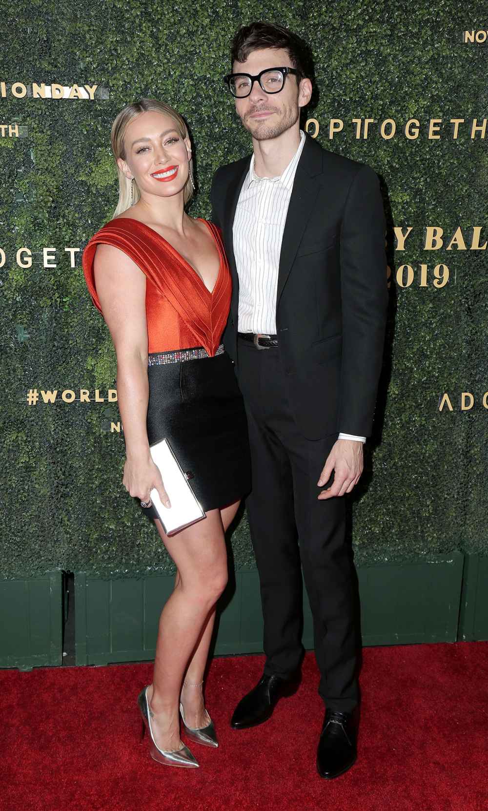 Hilary Duff, Matthew Koma Joke About Looking at Postmates in Bed Baby Ball