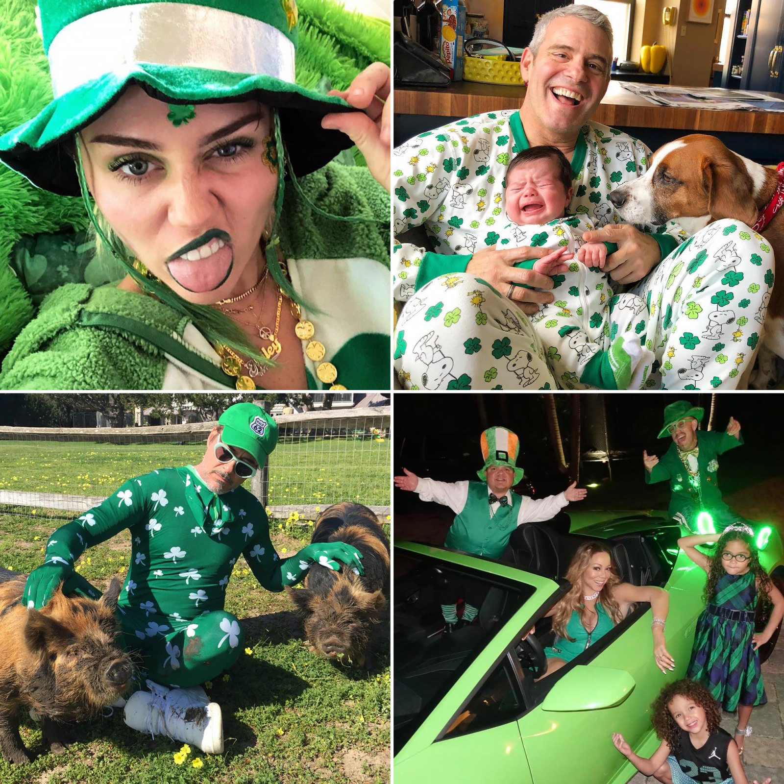 How Stars Have Celebrated St. Patty's Through the Years