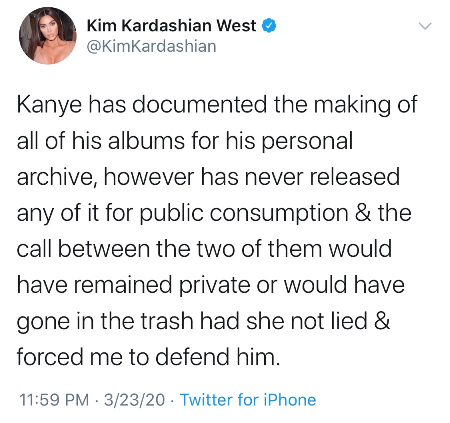 Kim Kardashian's Tweets
