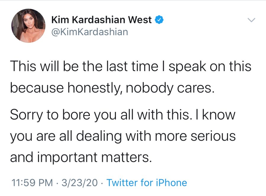 Kim Kardashian's Tweets